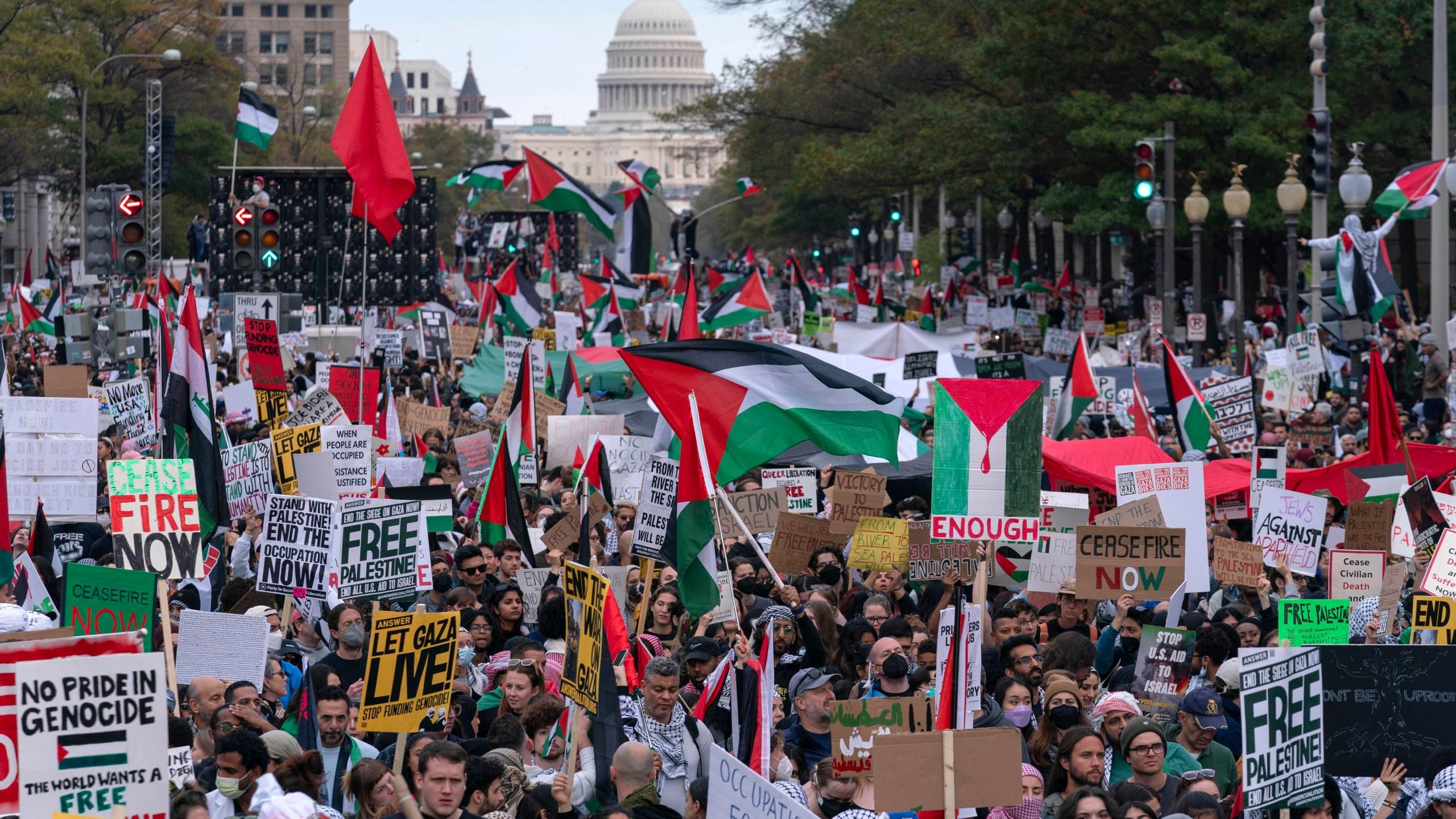 Longtime Israeli policy foes are leading US protests against ...